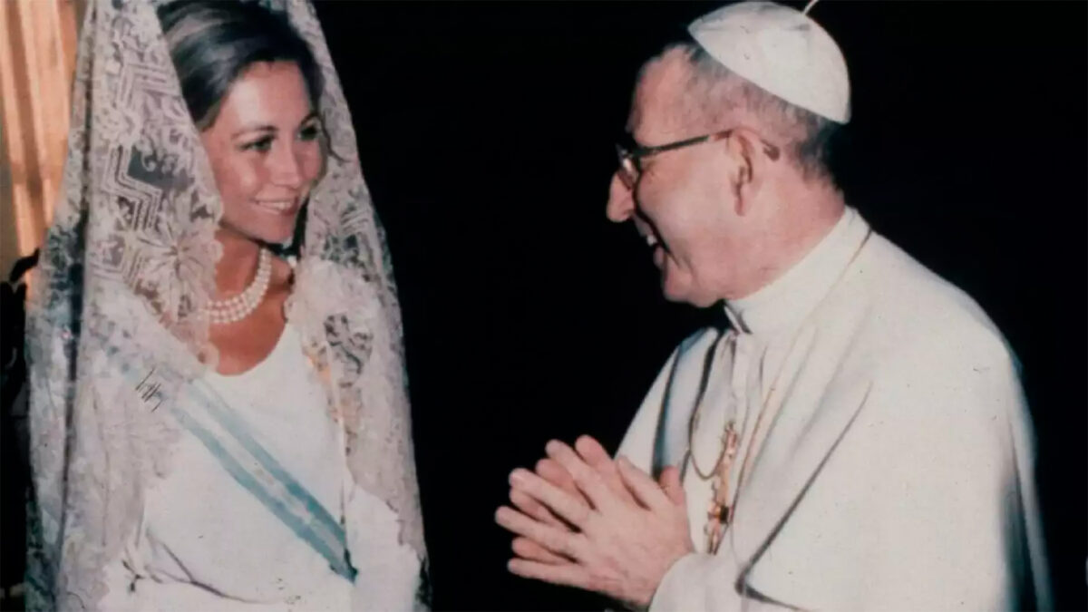 Doña Sofía y Juan Pablo I