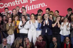 Clausura de la Asamblea Estatal de Sumar, en el Teatro Alcázar, a 30 de marzo de 2025, en Madrid.