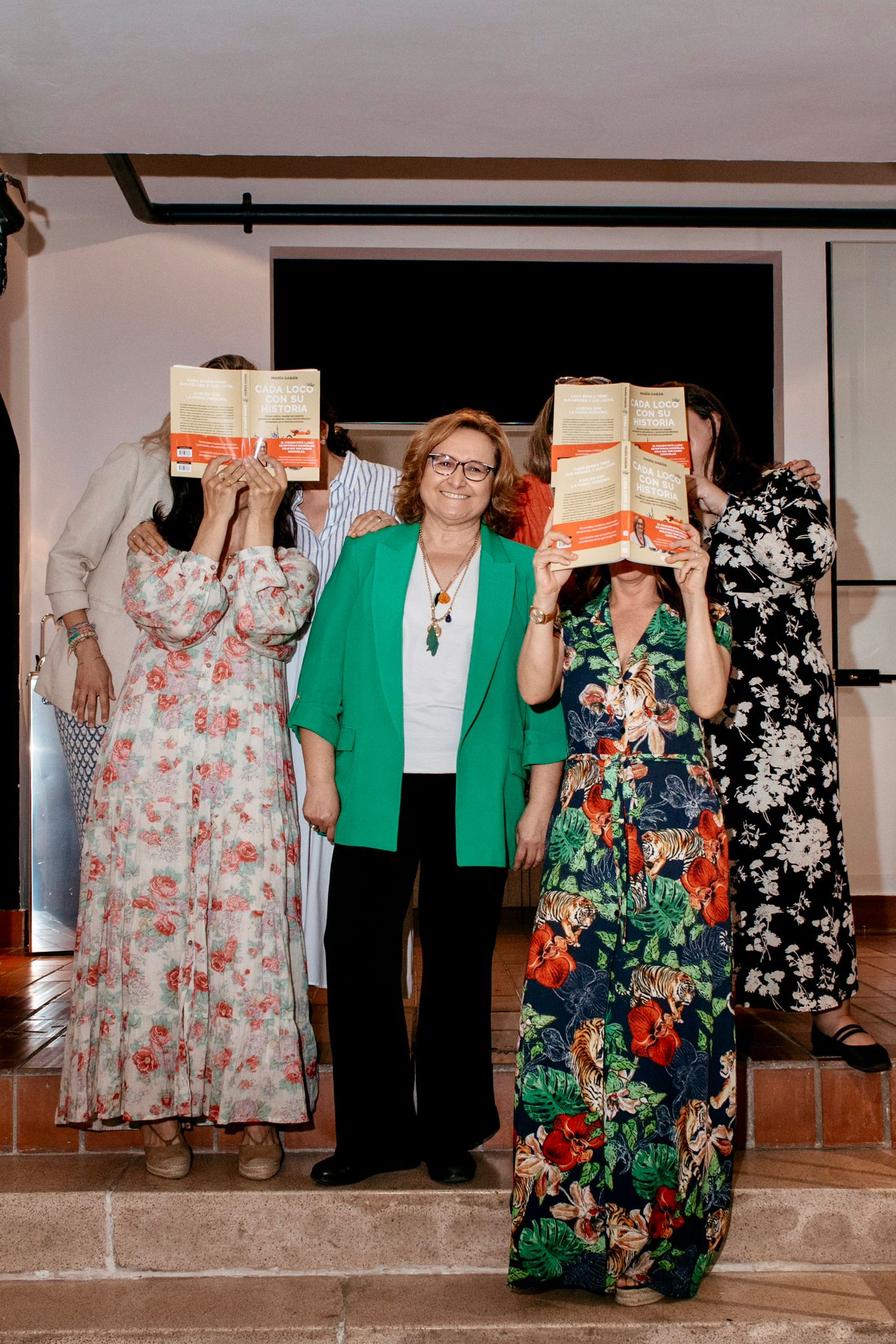 María Dabán, en el club de lectura de Artículo14, La Ciudad de las Damas