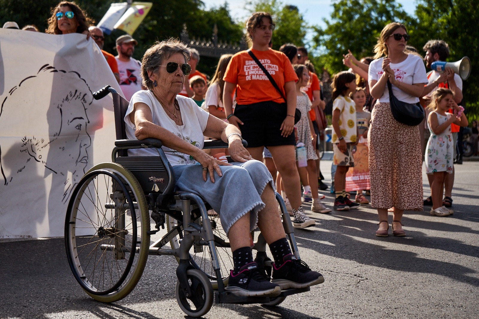 Maricarmen de 87 años ha conseguido paralizar su desahucio.