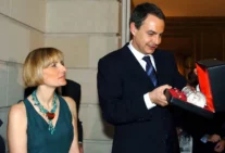 Zapatero y su mujer Sonsoles Espinosa
