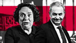 Gertrudis Alcázar y José Luis Rodríguez Zapatero - Política