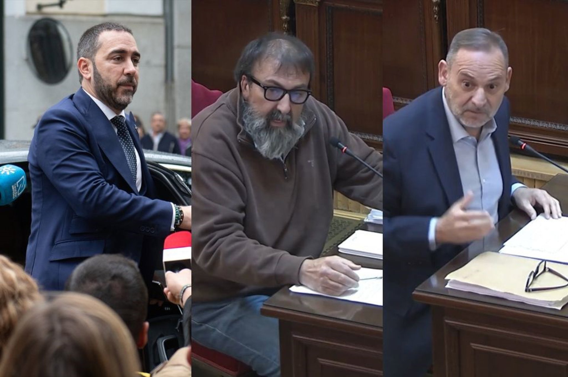 08/05/2026 El empresario Víctor Aldama, el exasesor Koldo García y el exministro José Luis Ábalos (de izquierda a derecha de la imagen) POLITICA EPDATA