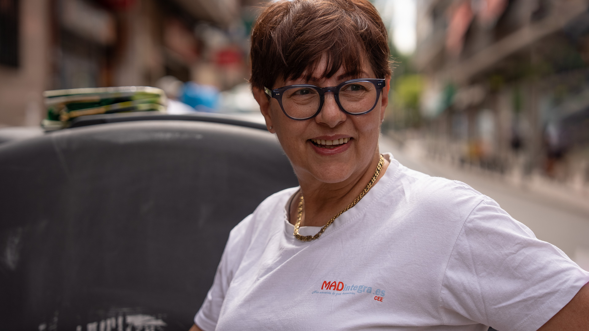 Manuela Fernanda Velasco, conserje