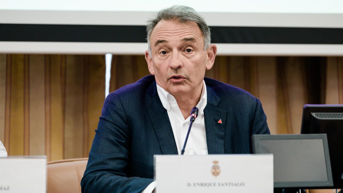 El diputado de Sumar Enrique Santiago.