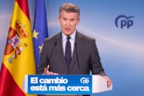 El presidente del PP, Alberto Núñez Feijóo