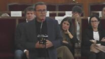 09/06/2026 El expresidente de la Diputación de Badajoz Miguel Ángel Gallardo, en su turno de última palabra en el juicio por la contratación de David Sánchez en la institución POLITICA ESPAÑA EUROPA EXTREMADURA