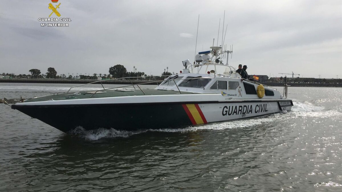 Embarcación de la Guardia Civil.