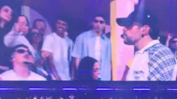 El futbolista Achraf Hakimi en 'La Casita' de Bad Bunny este martes en Madrid
