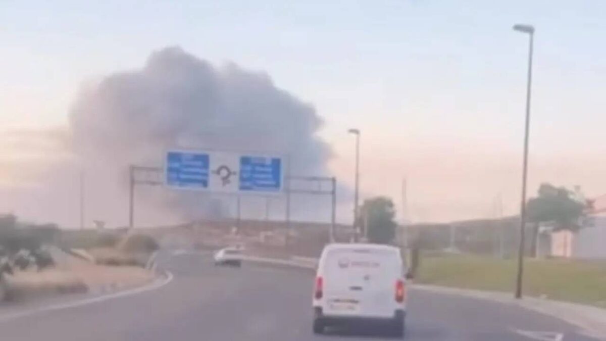 Incendio en el PTR de Zaragoza - Sociedad