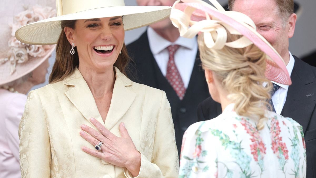 Kate Middleton recupera los pendientes de su boda