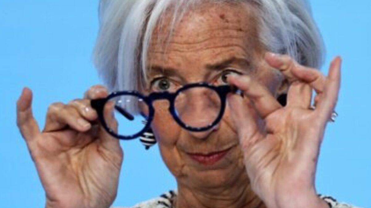La presidenta del Banco Central Europeo, Christine Lagarde