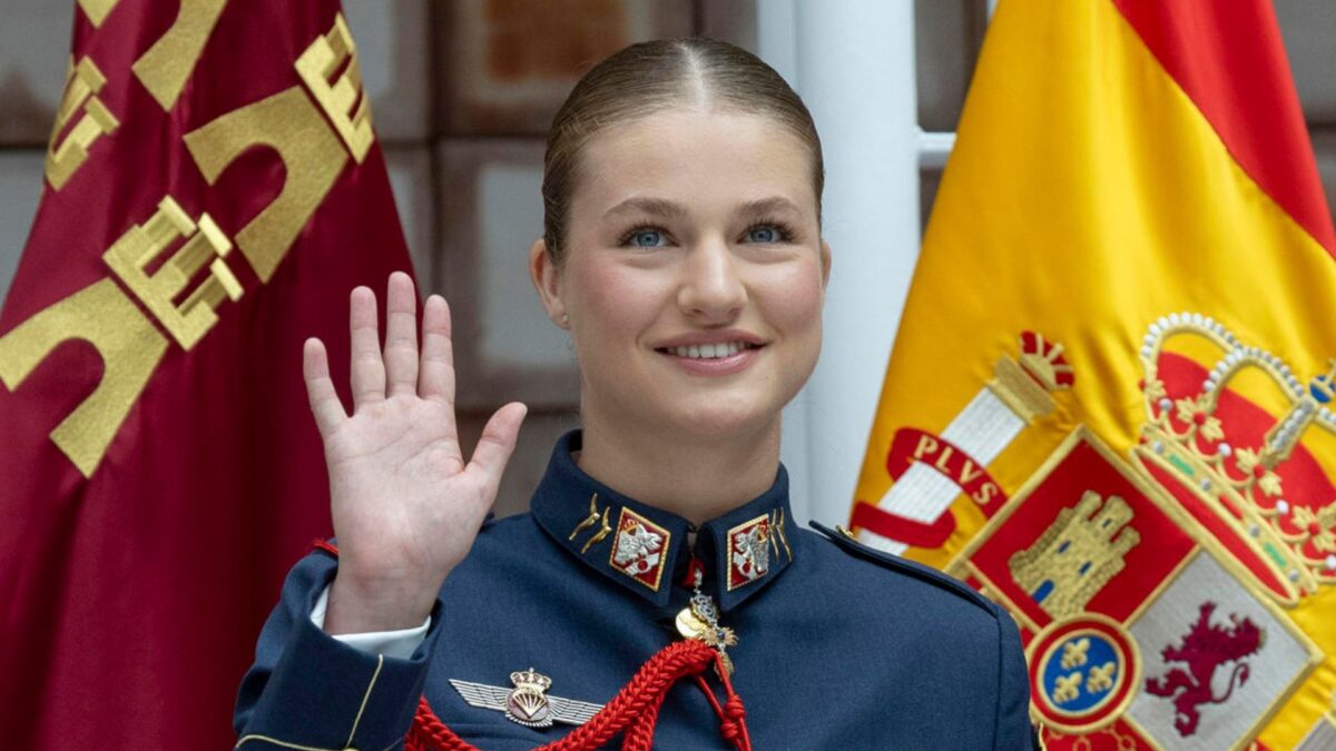 La Princesa Leonor en la Asamblea de Murcia.