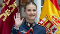 La Princesa Leonor en la Asamblea de Murcia.