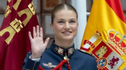 La Princesa Leonor en la Asamblea de Murcia.