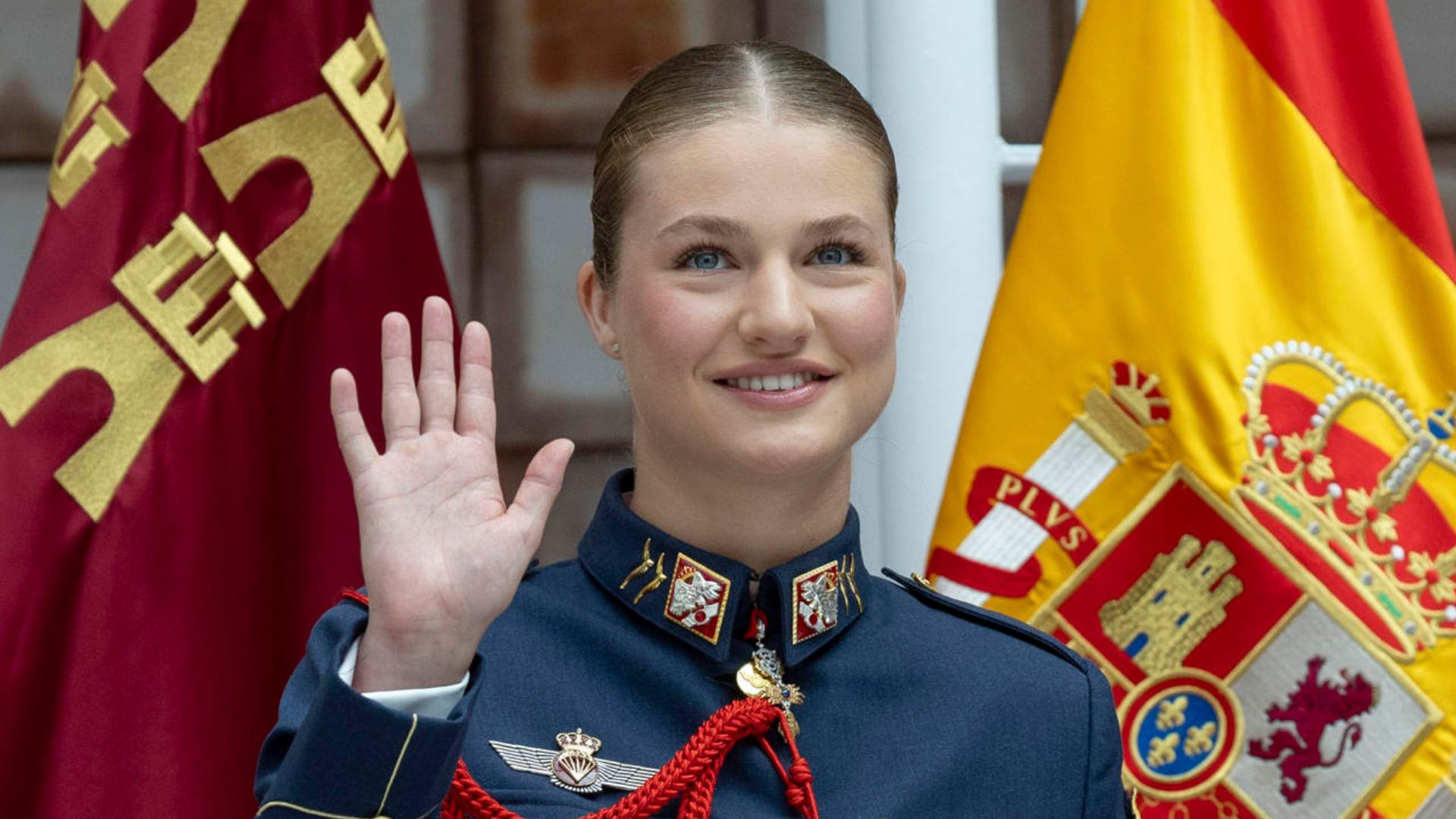 La Princesa Leonor en la Asamblea de Murcia.