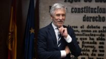 El ministro del Interior, Fernando Grande-Marlaska, en la comisión Koldo del Senado.
