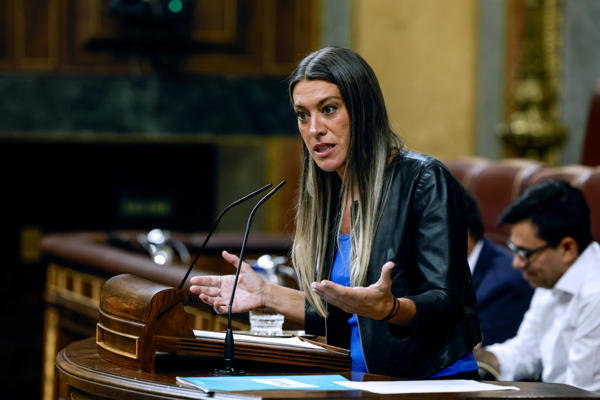 La portavoz de Junts, Míriam Nogueras