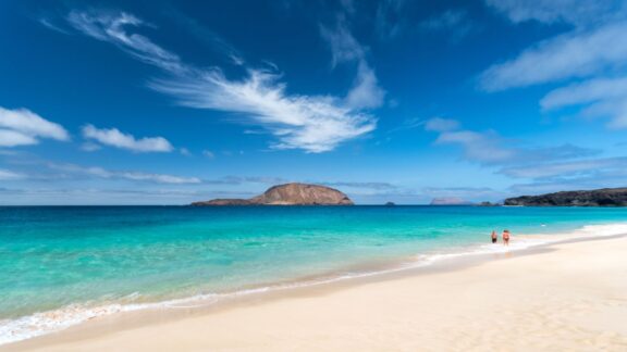 Playa de las conchas.