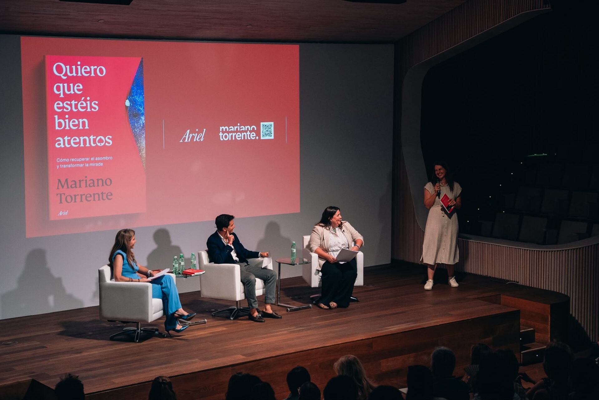 Presentación del libro 'Quiero que estéis bien atentos', de Mariano Torrente, con Marian Rojas Estapé y María Serrano