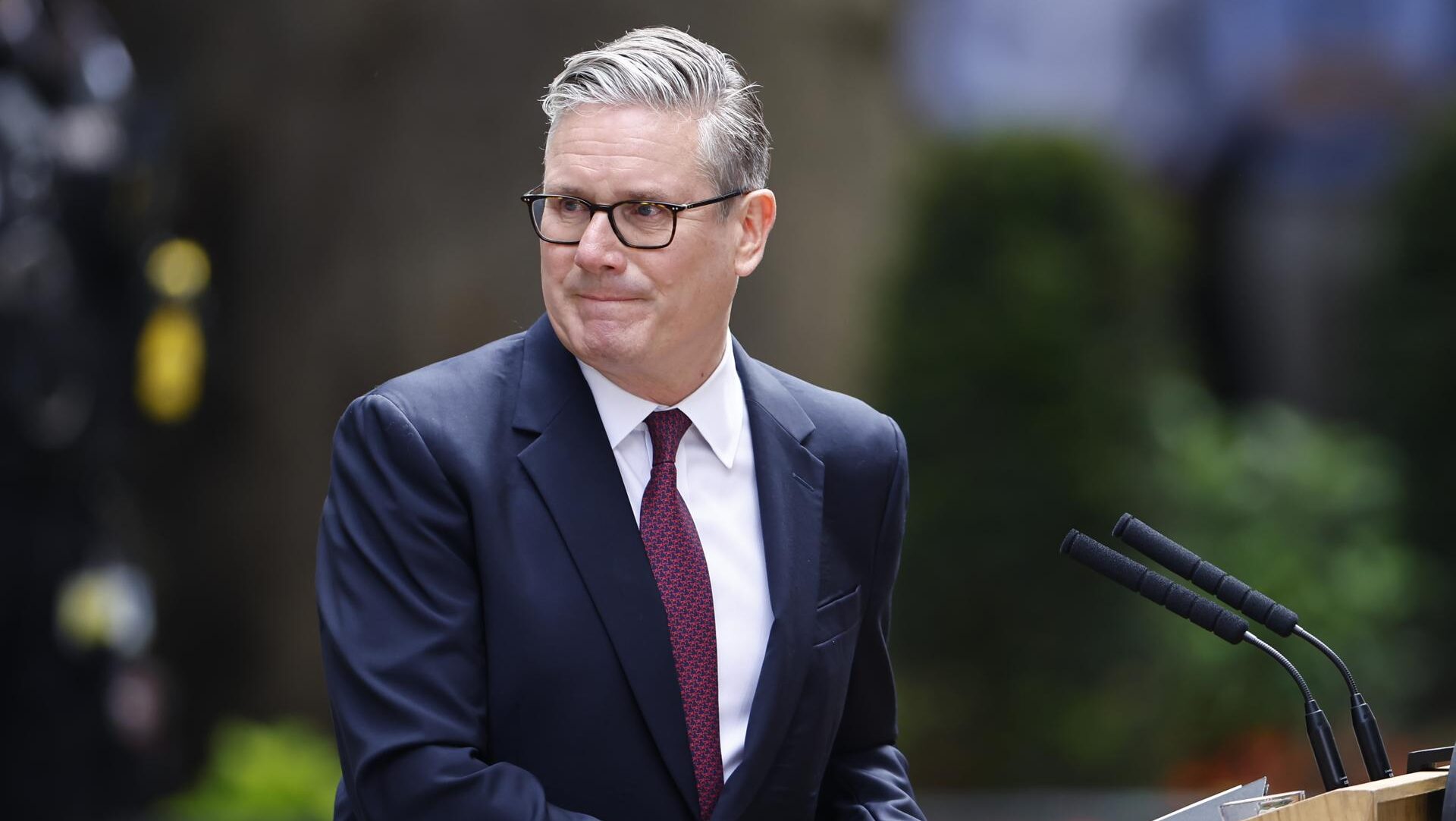 LONDON (United Kingdom), 22/06/2026.- British Prime Minister Keir Starmer after making a statement in Downing Street, London, Britain, 22 June 2026. Keir Starmer has resigned as UK Prime Minister. (Reino Unido, Londres) EFE/EPA/TOLGA AKMEN