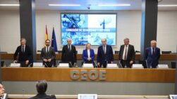Acto de apertura de la primera reunión de trabajo de la Comisión de Seguridad y Defensa de la CEOE