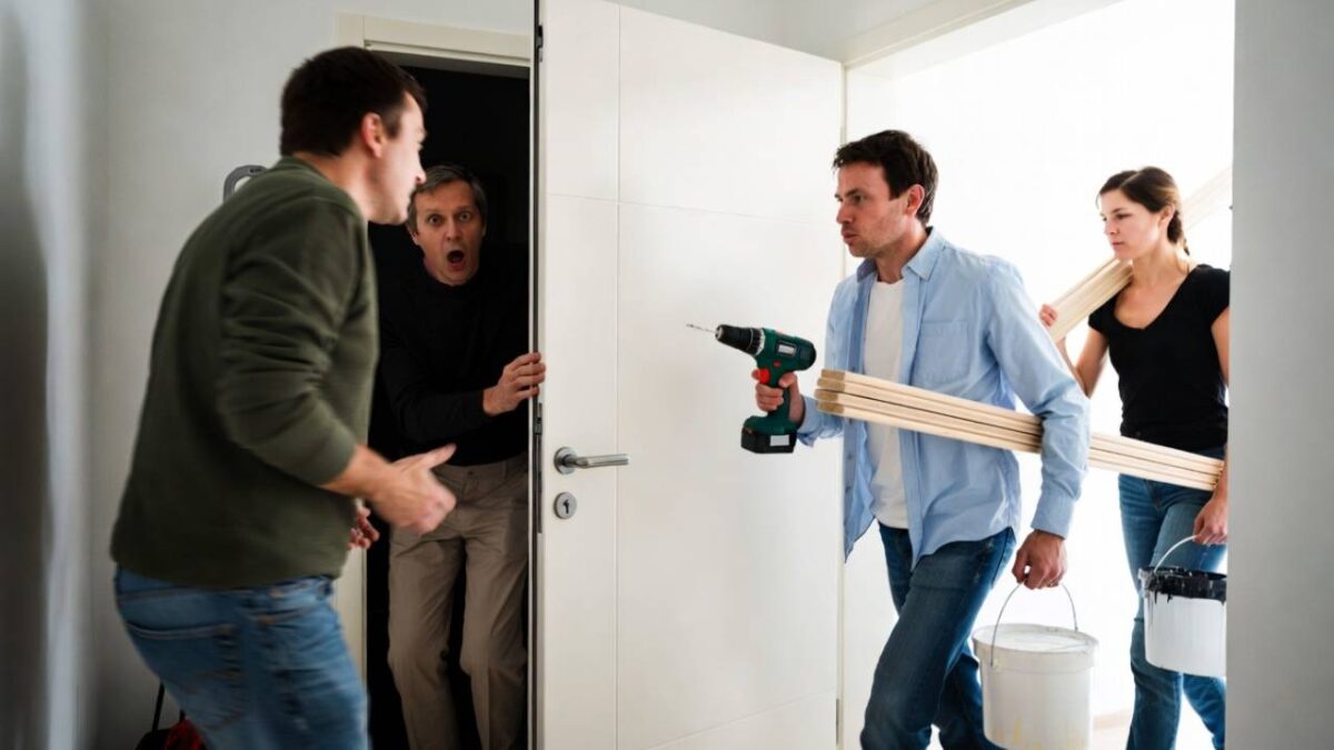 Vecinos entrando a un piso - Economía
