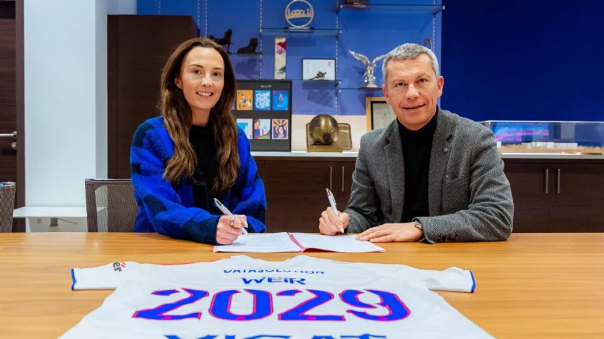 La nueva jugadora del Olympique de Lyon, Caroline Weir