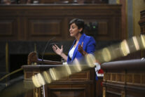 MADRID, 24/06/2026.- La ministra de Vivienda y Agenda Urbana, Isabel Rodríguez, interviene este miércoles en el pleno del Congreso de los Diputados en Madrid. EFE/ Fernando Villar