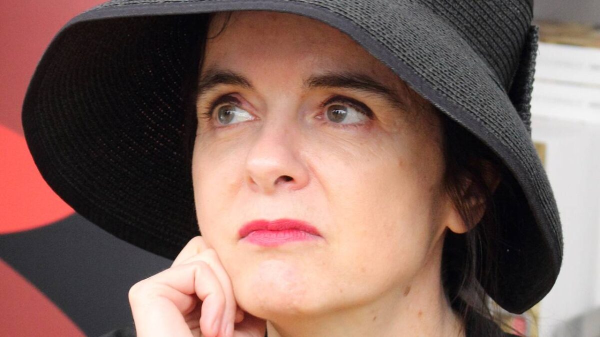 Amélie Nothomb en 2015.