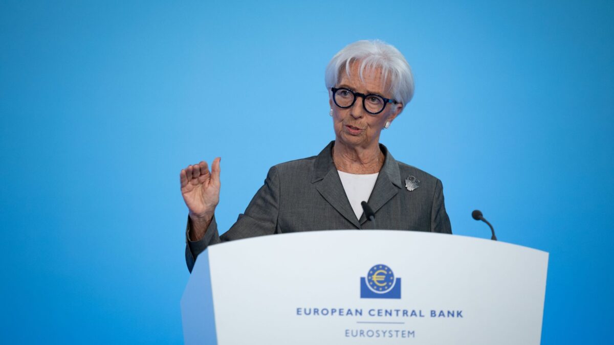 La presidenta del BCE, Christine Lagarde