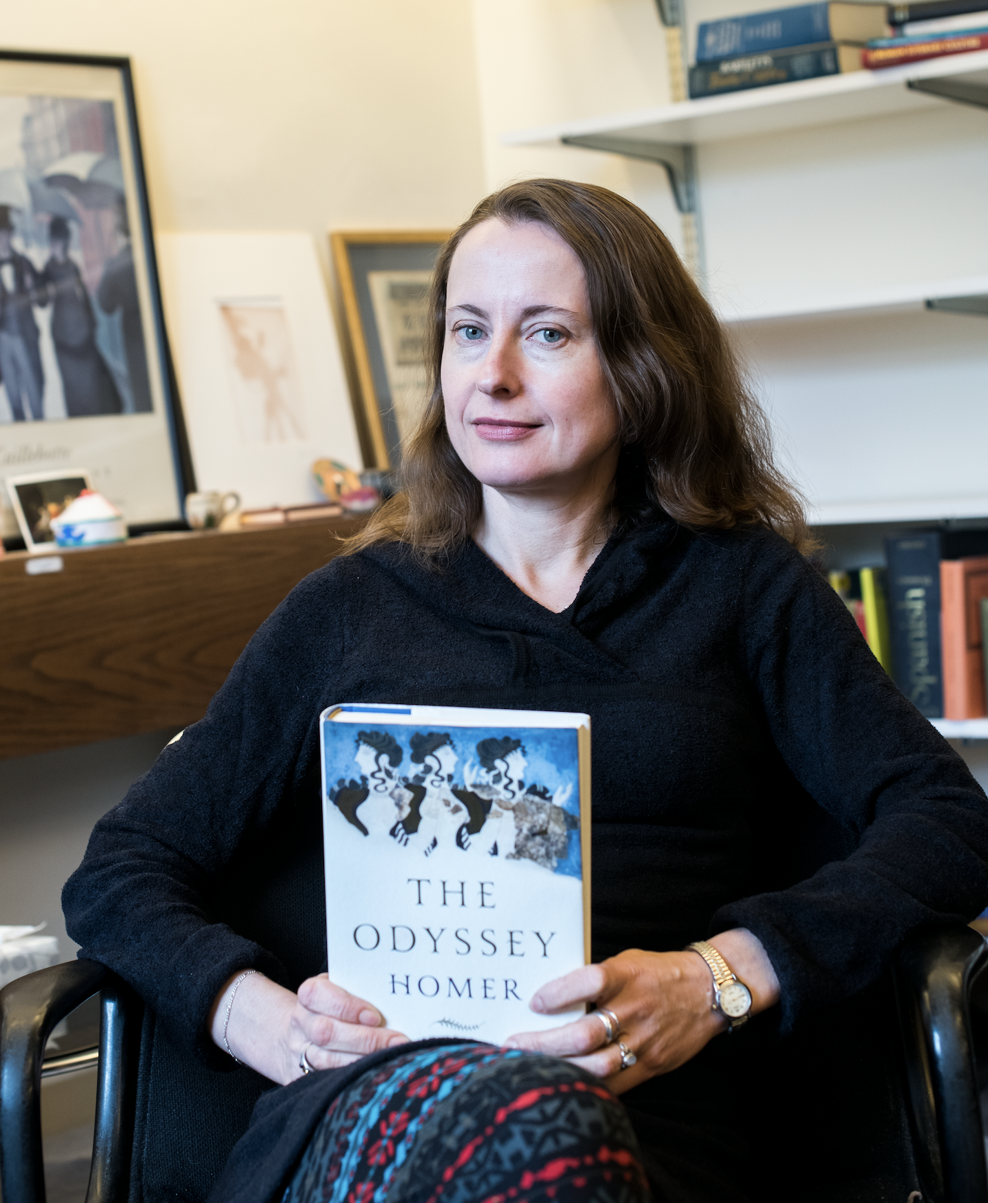 Emily Wilson es la primera mujer en traducir la Odisea de Homero al inglés.