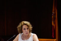 MADRID, 13/07/2026.- La ex directora de la Agencia Estatal de Administración Tributaria Soledad Fernández comparece en la Comisión de Investigación del Senado sobre la gestión de la Sociedad Estatal de Participaciones Industriales (SEPI), este lunes. EFE/ Borja Sánchez-Trillo