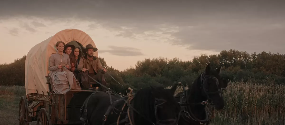 Fotograma de 'La casa de la pradera', Netflix
