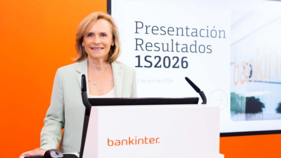 Gloria Ortiz, en la presentación de resultados.