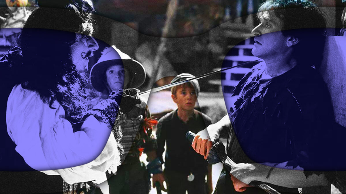 'Hook' es una película dirigida por Steven Spielberg en 1991