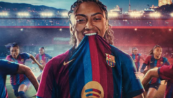La imagen que ha publicado en redes sociales el FC Barcelona para anunciar el fichaje de Kerolin Nicoli