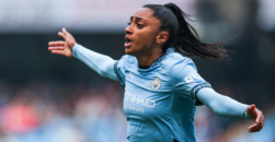 La futbolista del Manchester City, Kerolin Nicoli