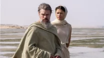 Matt Damon y Zendaya en 'La Odisea'.