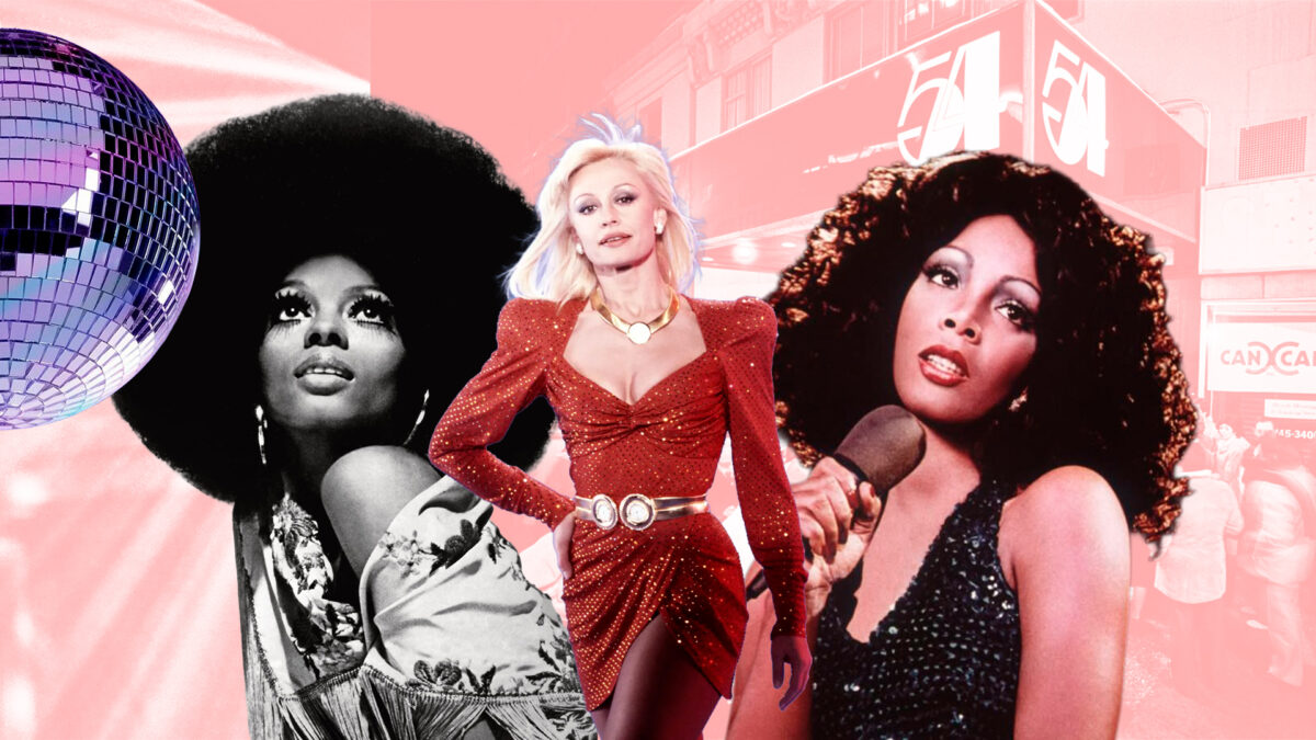 Diana Ross, Raffaella Carrà y Donna Summer.