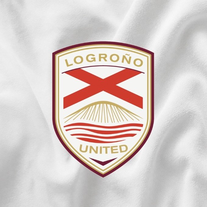 El nuevo escudo del Logroño United
