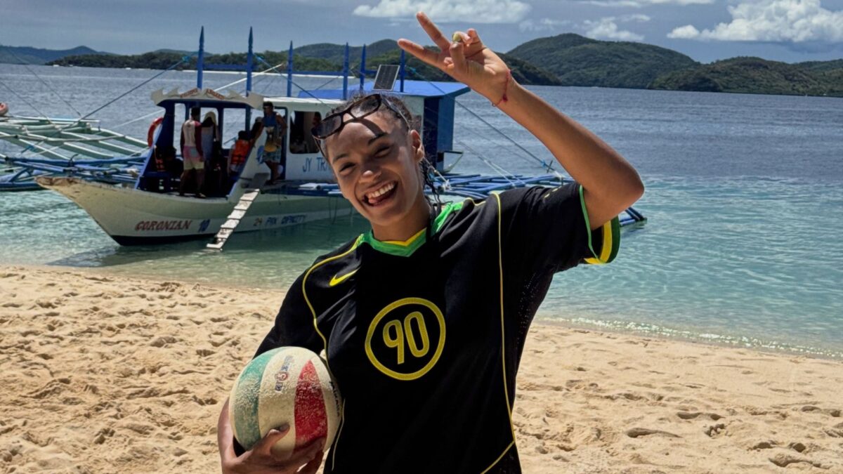 Salma Paralluelo disfrutando de sus vacaciones en Filipinas