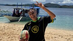 Salma Paralluelo disfrutando de sus vacaciones en Filipinas