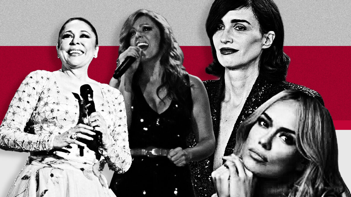 La Pantoja, Merche, Paz Vega y Patricia Conde