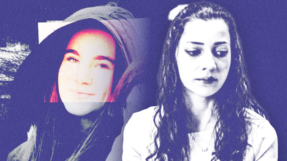 Milou Verhoof y Noelia Castillo