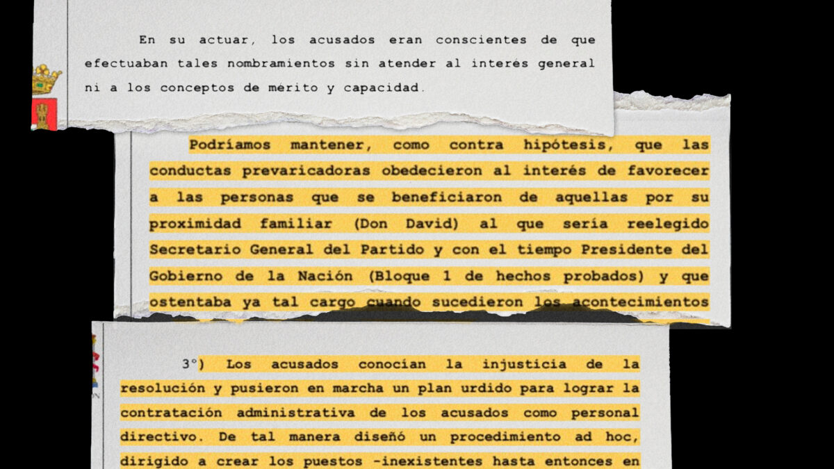 Fragmentos de la sentencia del hermano de Pedro Sánchez