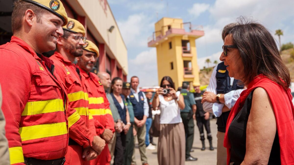 La ministra de Defensa, Margarita Robles