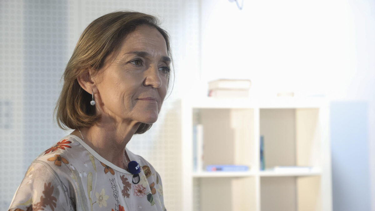 MADRID, 16/07/2026.- La exministra y actual líder del PSOE de Madrid, Reyes Maroto, tiene claro que sus compañeros de partido avalarán en las primarias municipales sus tres años de oposición en el Ayuntamiento de la capital así como el proyecto que tiene para la ciudad, que cuenta con "raíces, equipo" y el apoyo de "la militancia de base". En una entrevista con EFE, Maroto expone su plan para Madrid, muestra su confianza en que ganará la votación del domingo donde se enfrentará a la que hasta ahora ha sido su mano derecha en el Ayuntamiento, Enma López, e invita a que sea ella la que tenga que mostrar qué diferencias habrá entre ambas propuestas.- EFE/ Víctor Lerena