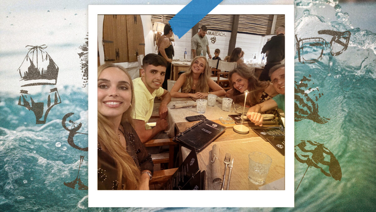Imagen de unas vacaciones especiales de Ana López-Casero
