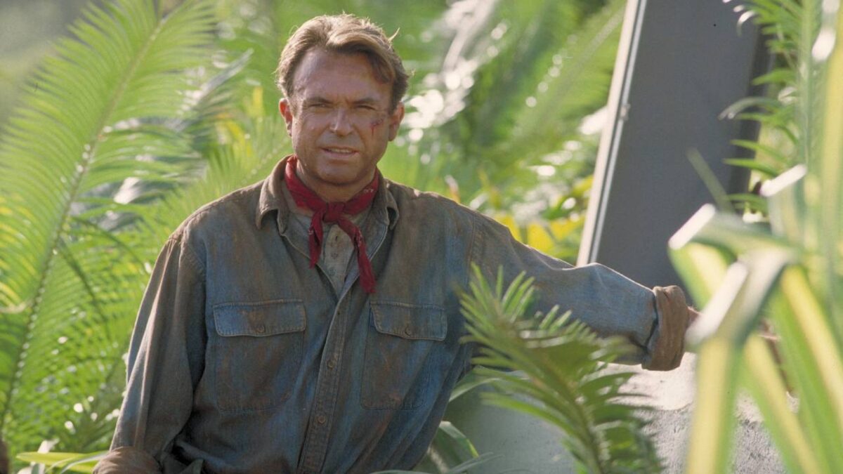 Sam Neill en Jurassic Park - Cultura